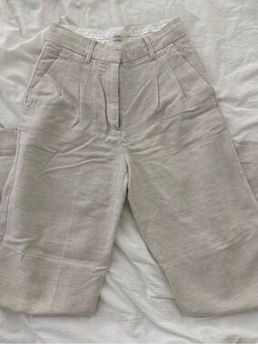 Effortless Wilfred Linen Cream Trousers